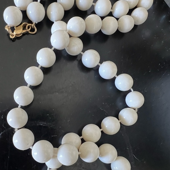 Vintage elephant & cork necklace - Picture 5 of 8